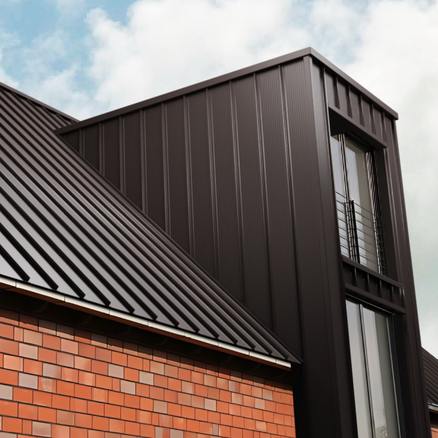 Топ фальц_Волна_Neomatt_RAL9005
